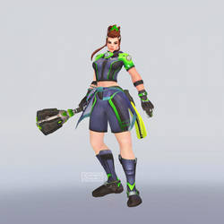 Brigitte in Sombra's Tulum Skin