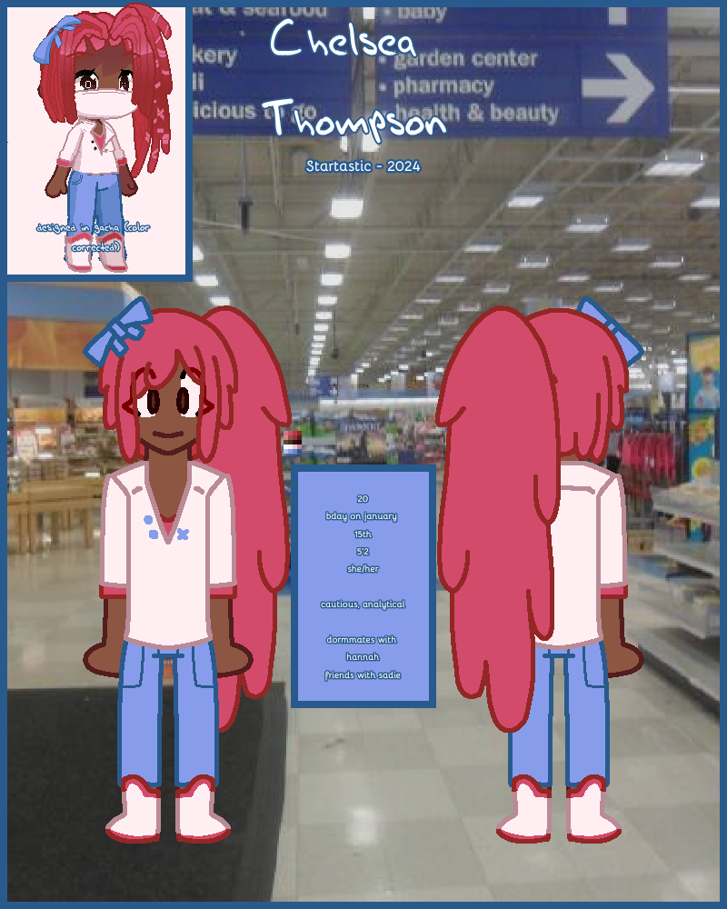 chelsea thompson ref sheet by powerStartastic on DeviantArt