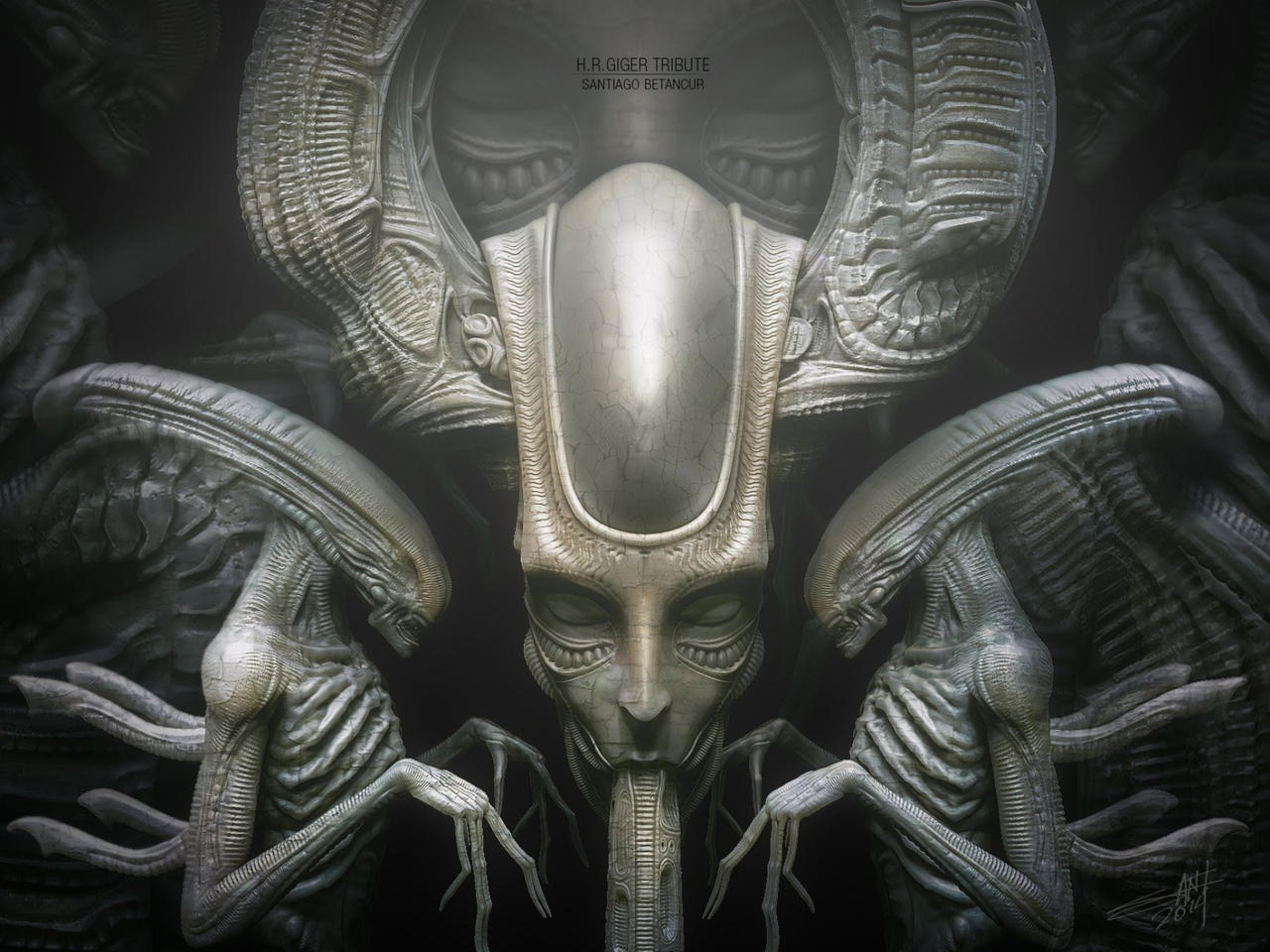 Xenomorph - The Visions of H. R. Giger 1 by SammingtonSix on DeviantArt