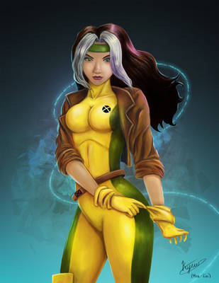 Rogue X-men Fanart Illustration