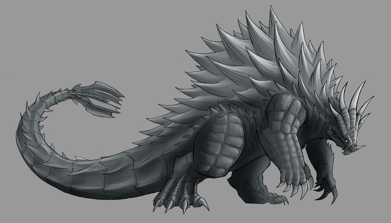 Angorus Anguirus by RedsunJT on DeviantArt