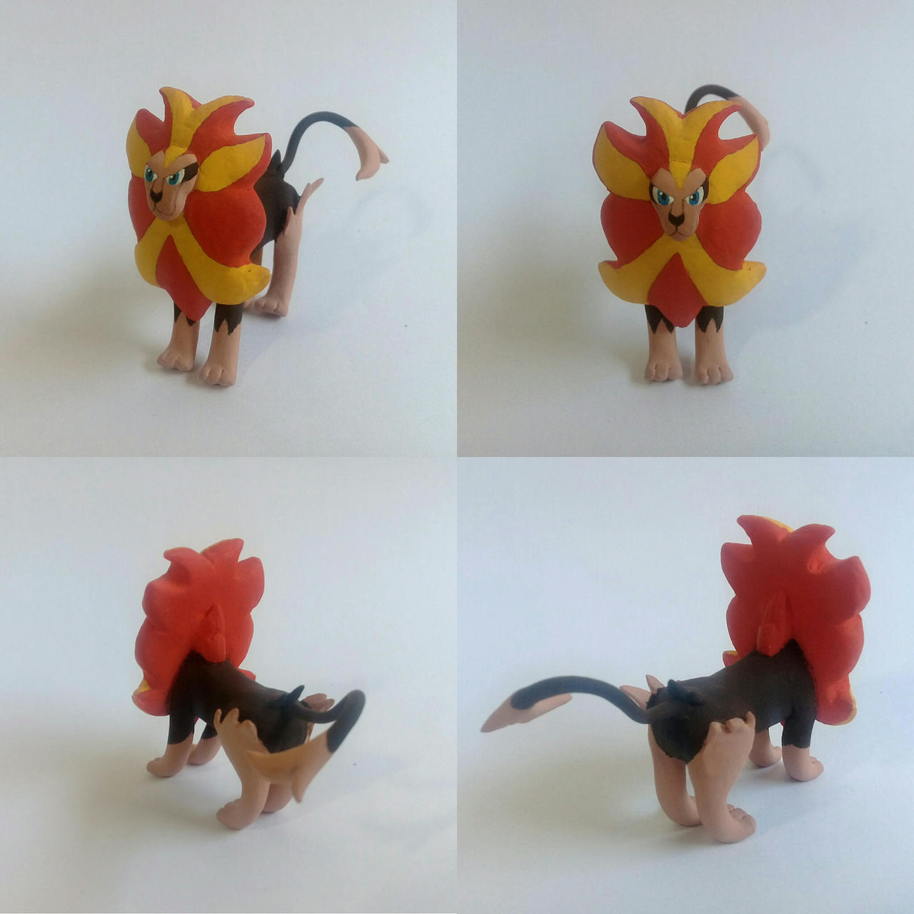 Pyroar Male by Ash-Satoshi on DeviantArt
