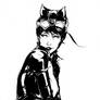 Catwoman ink bust