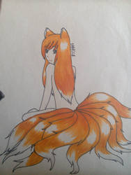 Nine tailed beauty