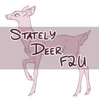 F2U Stately Deer Base