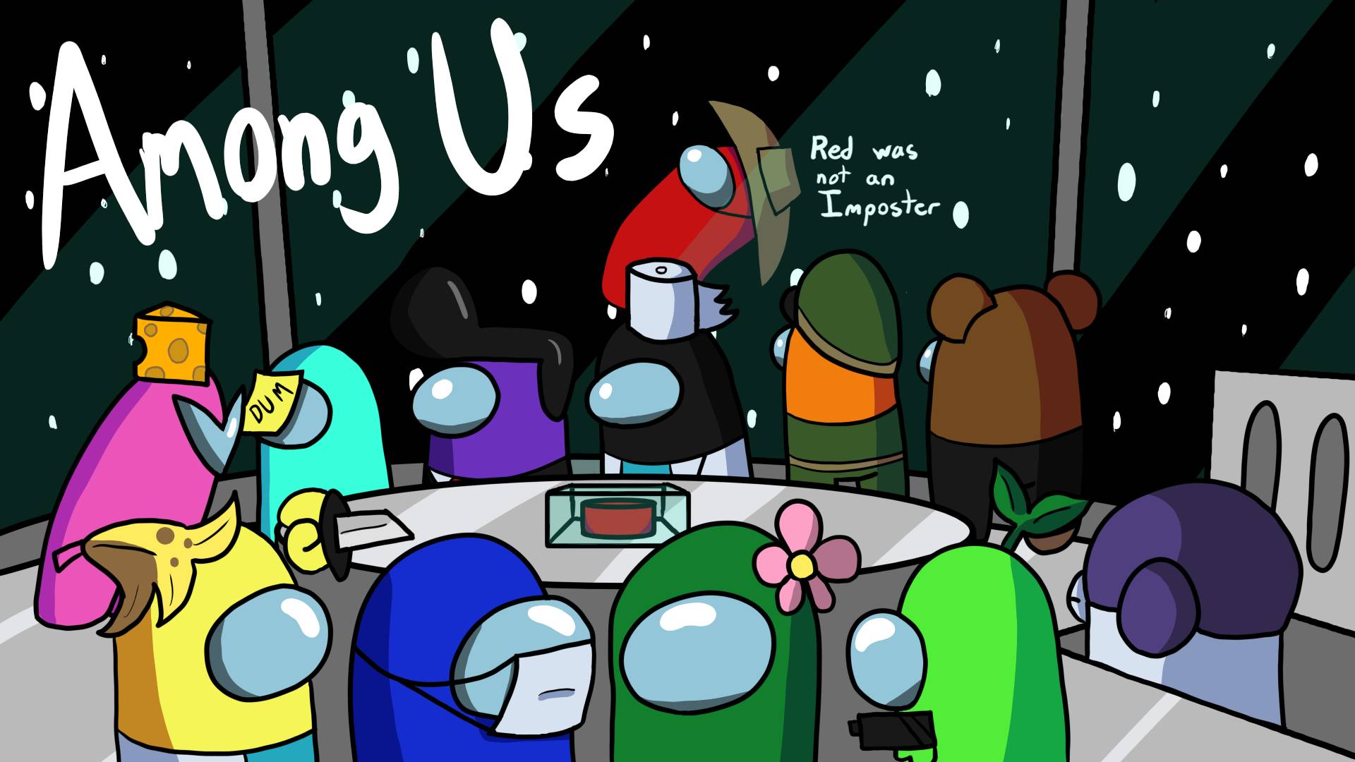 among us meme 4 by maliceandink on DeviantArt