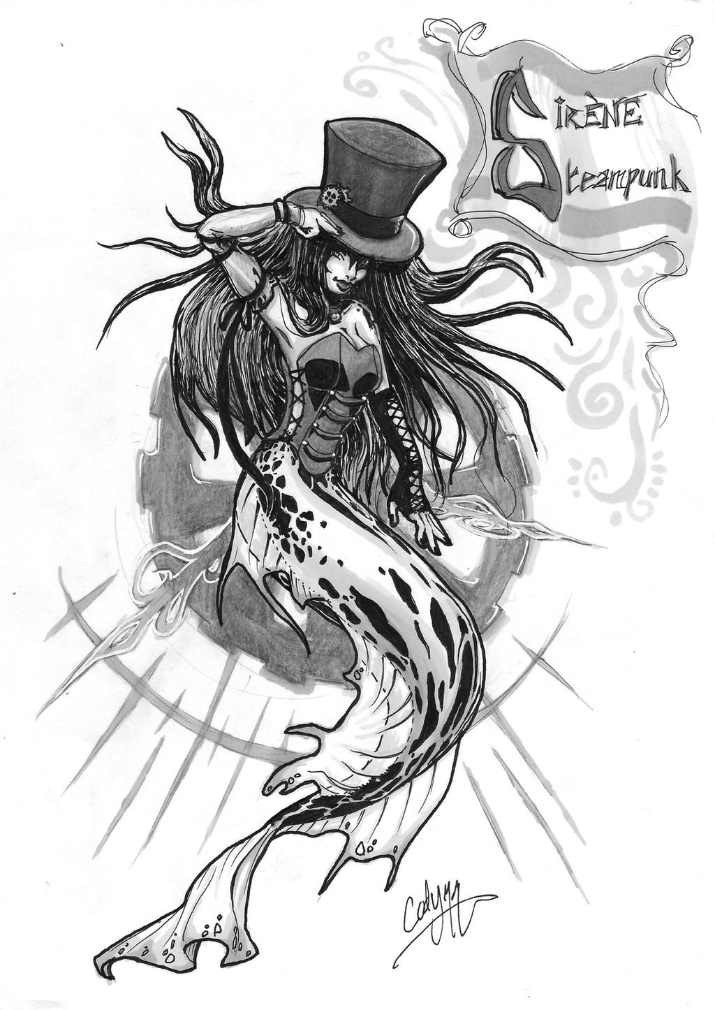 Steampunk Mermaid