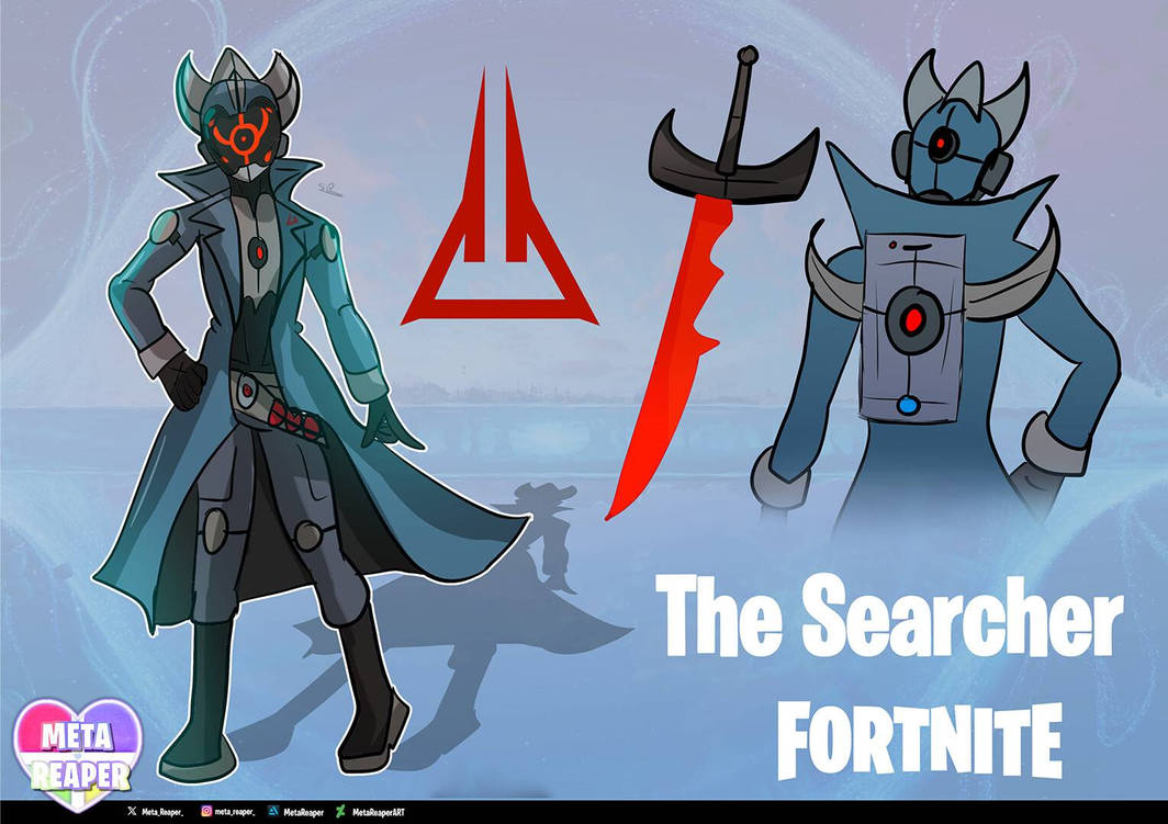 Fortnite Skin Concept The Searcher by MetaReaperART on DeviantArt