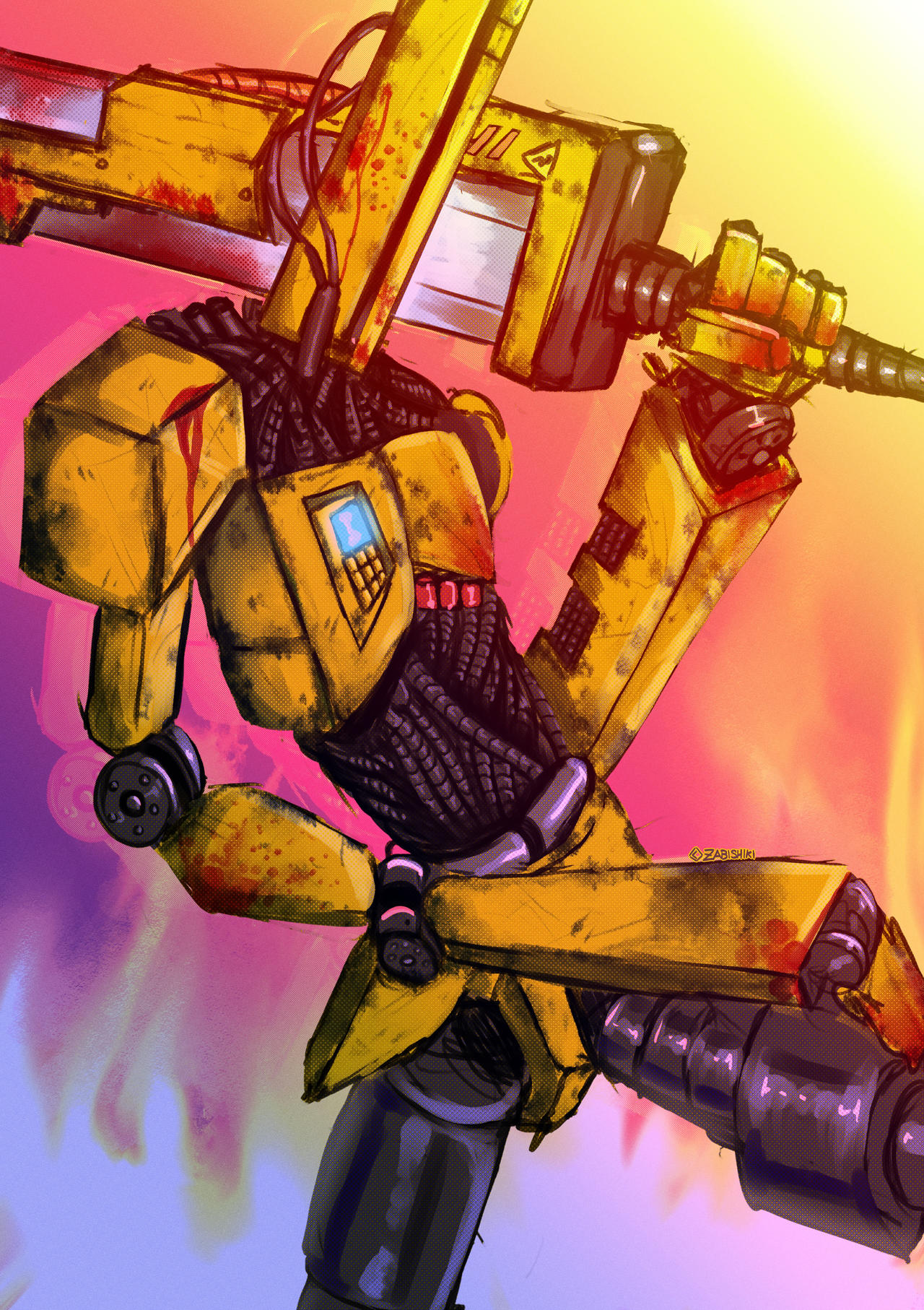 Swordsmachine Ultratober 07 - Swordsmachine by damngravios on DeviantArt