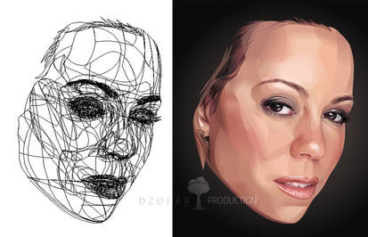 Mariah Carey Real Vector