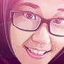 Realistic Vector Hijab Girl