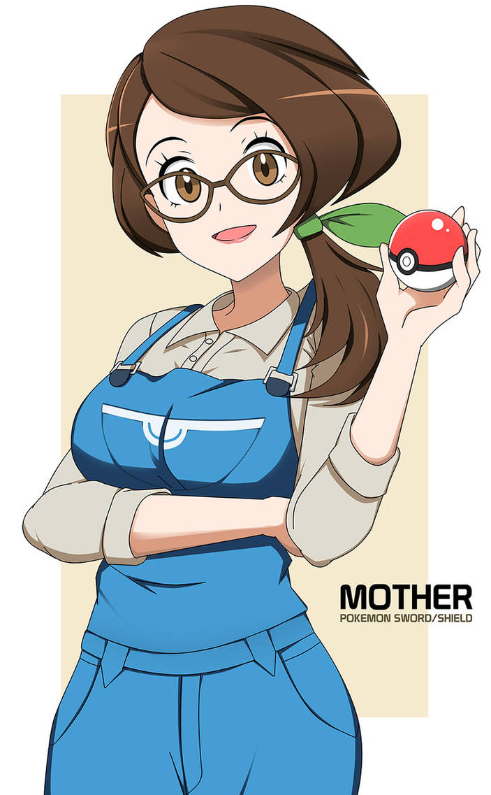 Pokemon Sword And Shield Mother By Vivivoovoo On Deviantart