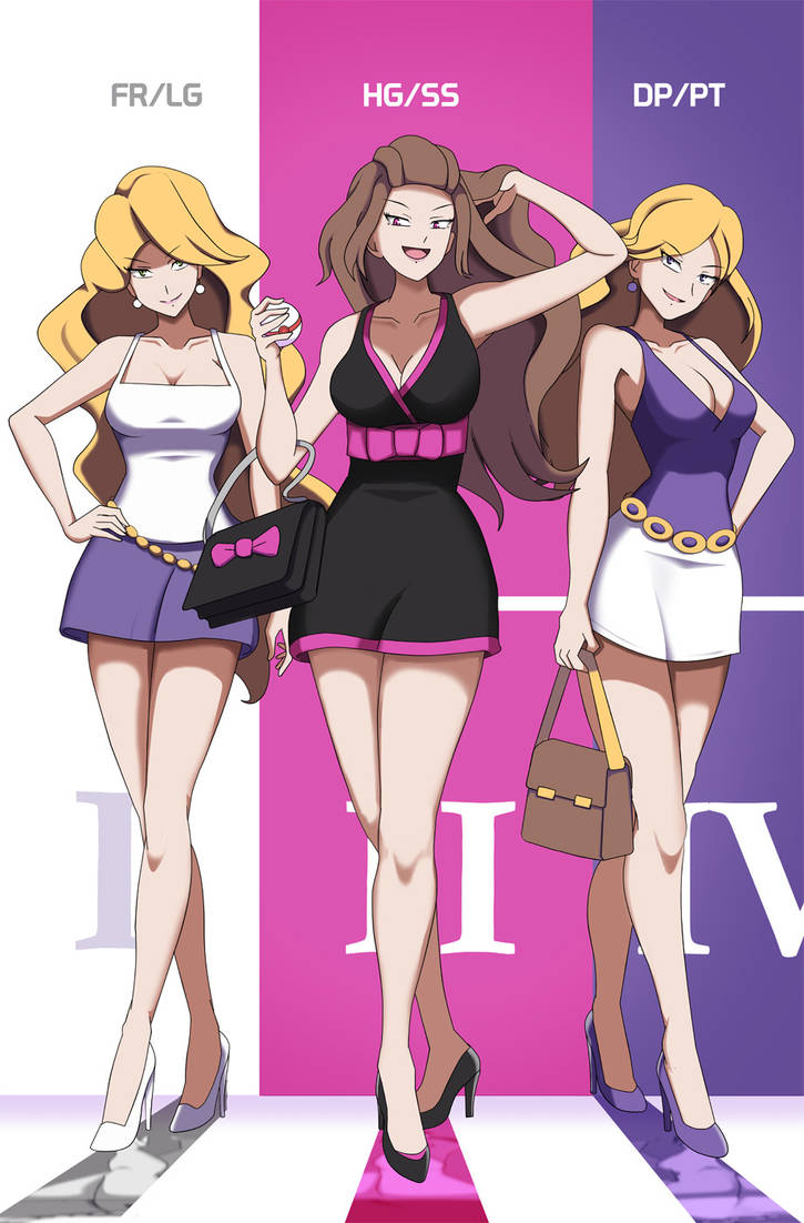 Became An Infinite Game Beauty Npc Pokemon Beauty NPC's - I/II/IV by ViViVooVoo on DeviantArt