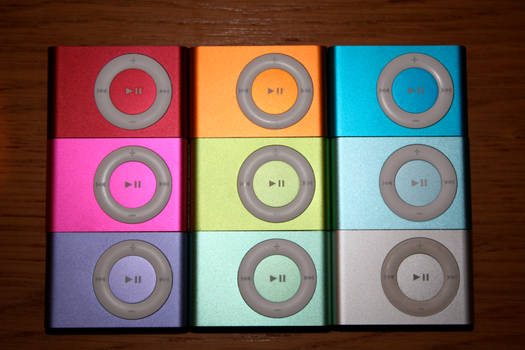 My iPod's, I just love Apple