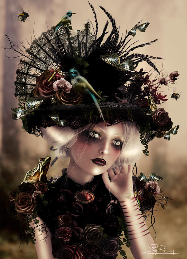 Deviantart Insect Lady Portrait of a bug Lady by Toefje-Kunst on DeviantArt