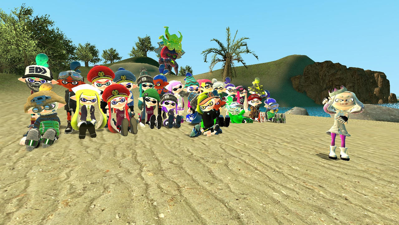 Splatoon Sea Deviantart Total Splatoon Island by MattotheInkling on DeviantArt