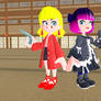 Panty and Stocking (Ninjala mode)