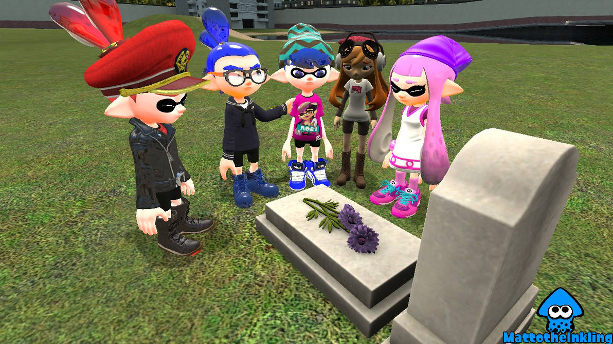 Grave Rizzless Visiting Raz's Grave by MattotheInkling on DeviantArt
