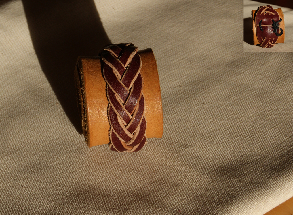 Braided Leather Bracelet