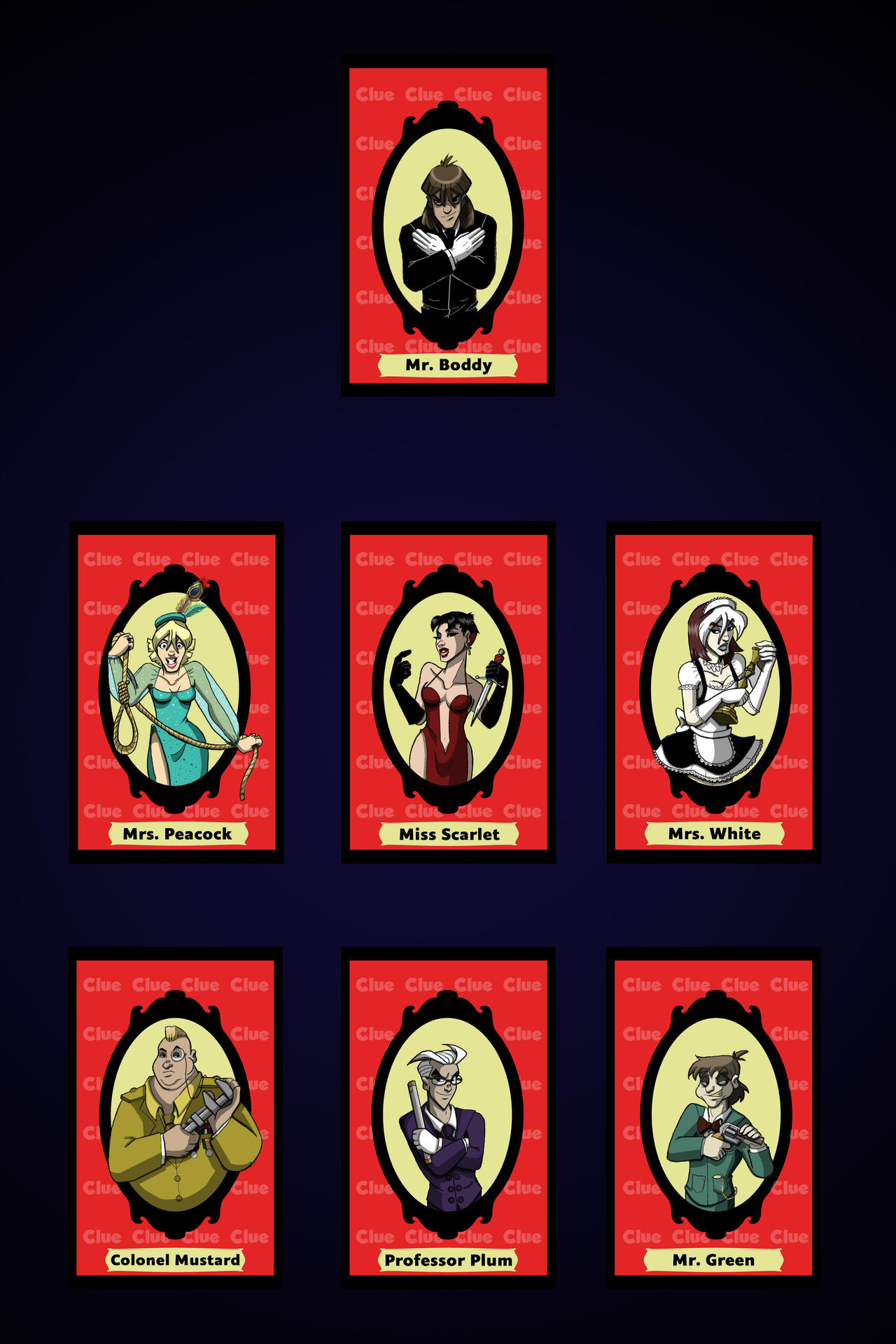 Brotherhood Clue: Cards