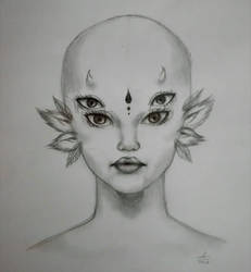 Female fay portrait