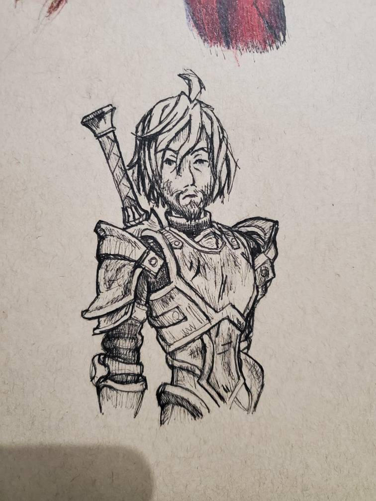 The Rusted Knight Rusted knight redraw sketch thing by SCP-1678-B on DeviantArt