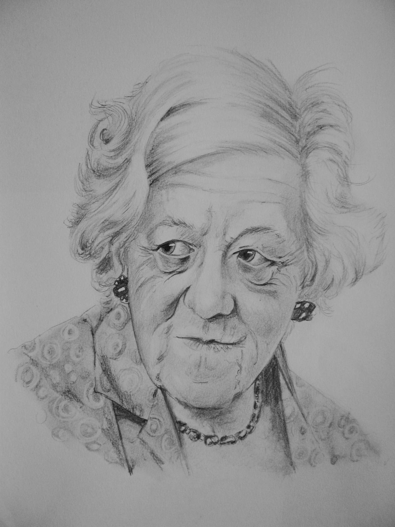 Margaret Rutherford by Tom-Heyburn on DeviantArt