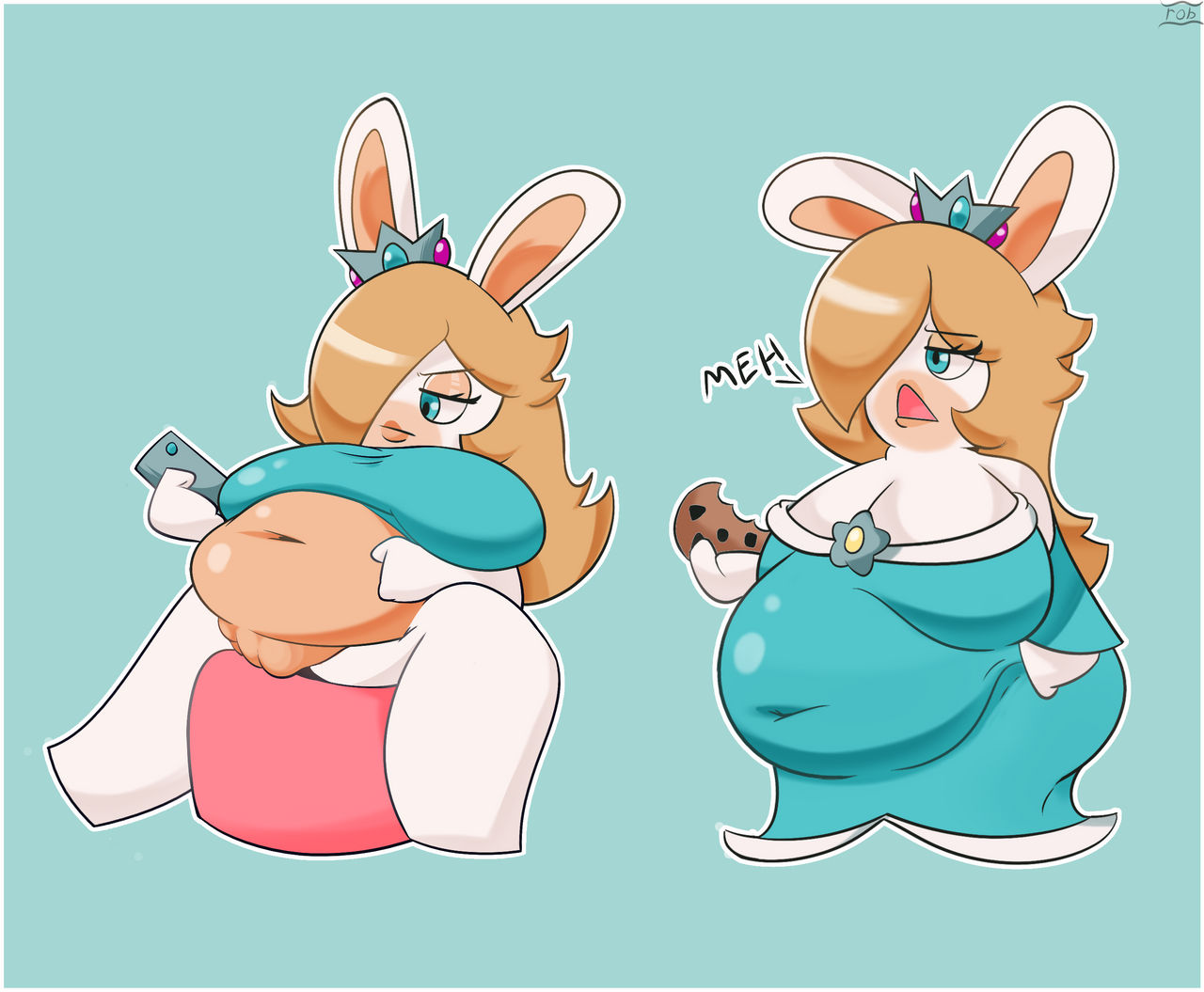 Azlina The Rabbit Rabbid Rosalina by Robnashe on DeviantArt