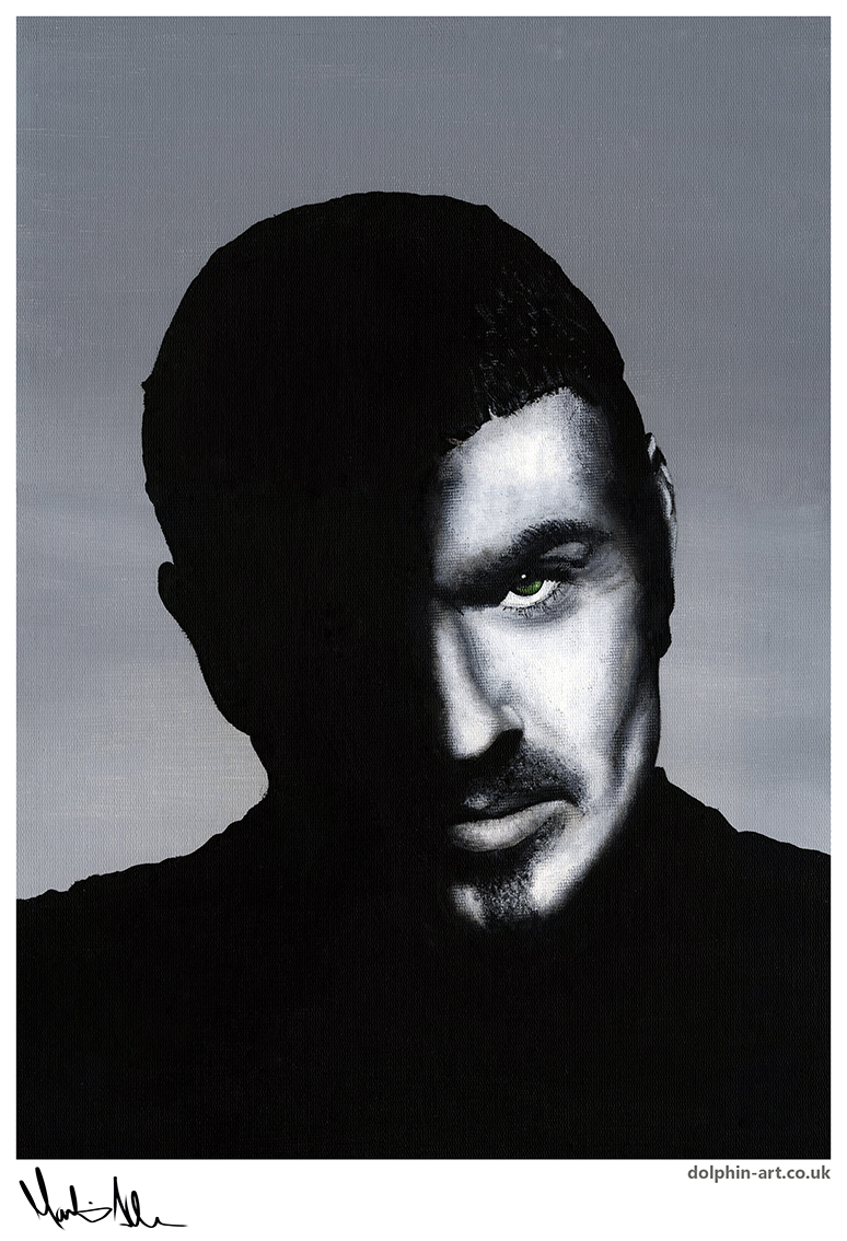 George Michael Portrait by DolphinArtUK on DeviantArt