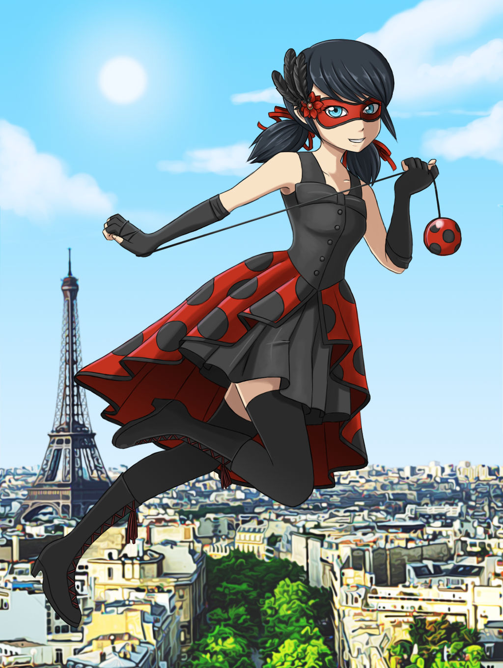 Alt Ladybug Miraculous Ladybug! Alternative Ladybug Outfit by jcling on DeviantArt