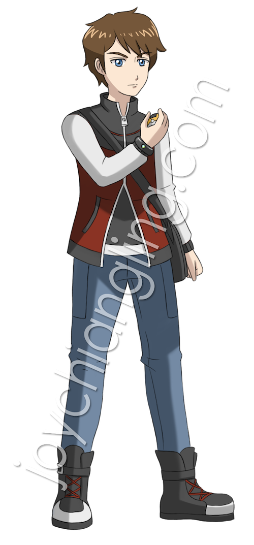 Pokemon Diamond Boy Protagonist in Gen. 3 Style. by RichardPT on DeviantArt