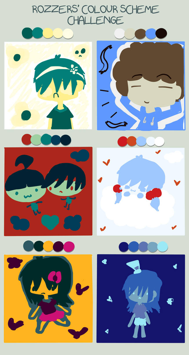 The color scheme meme by keron-Sumama on DeviantArt