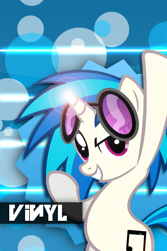 Vinyl Scratch Wallpaper iPod touch gen 4 (Request)