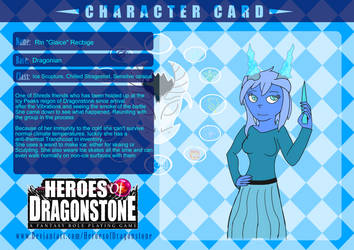 Glaice Character Card