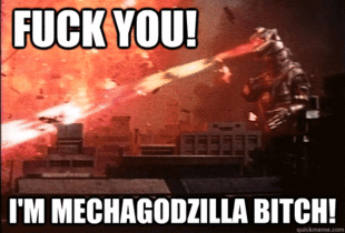 Mechagodzilla has something to say