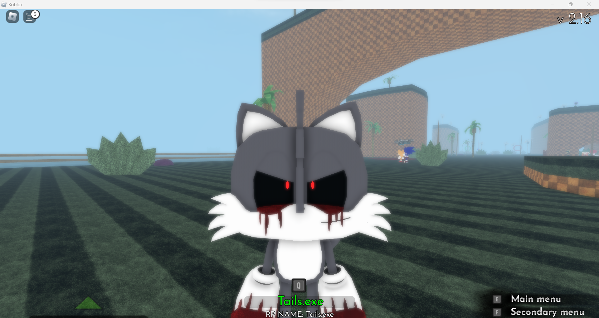 How to make TAILS.EXE in ROBLOX #roblox #robloxavatar #roblo #sonicexe
