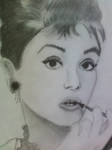 Audrey Hepburn by Aamb