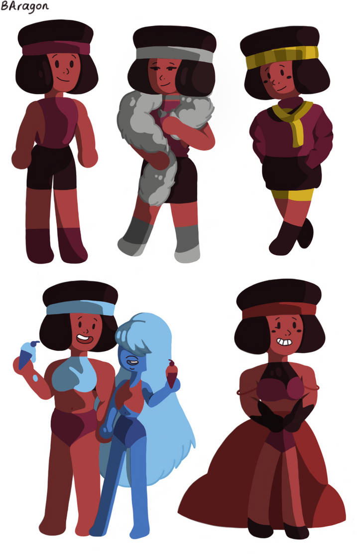 Navy Ruby Ruby from Steven universe by Becksaragon on DeviantArt