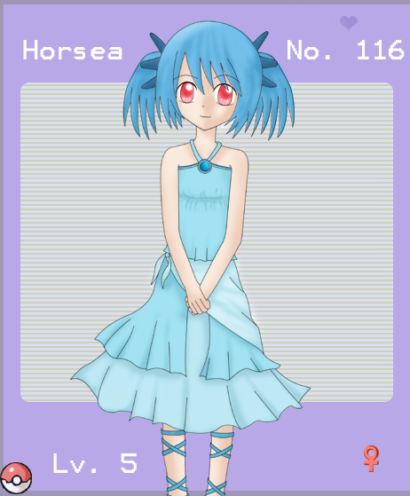 Pokemon Gijinka: Horsea