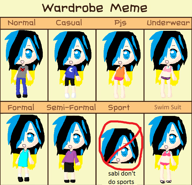 Blue Robe Meme Wardrobe Meme by trollnoodle13 on DeviantArt