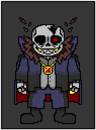 I tried making canon horror sans lol by SomePersonNamedBruv on DeviantArt
