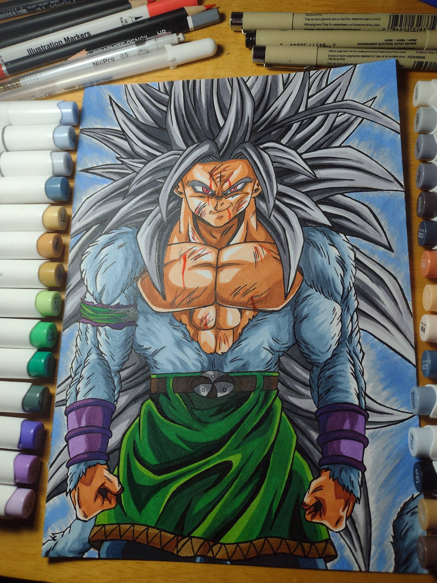Ssj5 Drawing Goku ssj5 by treelover420 on DeviantArt