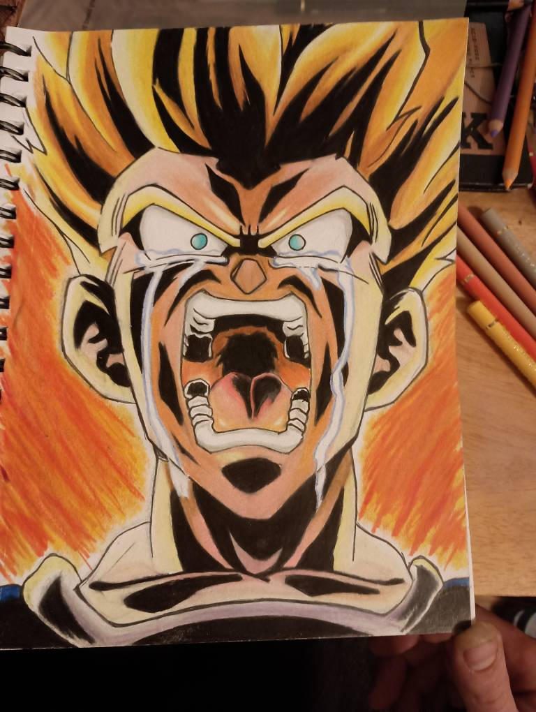 Trunks first transformation by treelover420 on DeviantArt