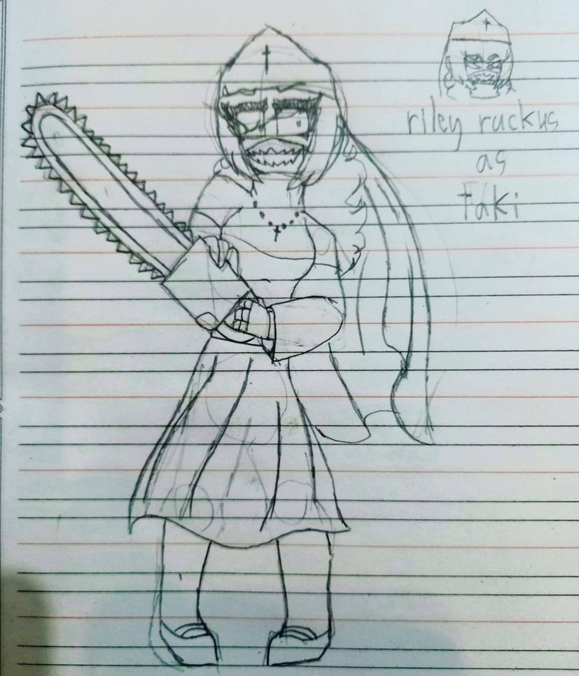 Riley ruckus as taki - hello puppets x FNF AU by kittycatczafhaye on ...