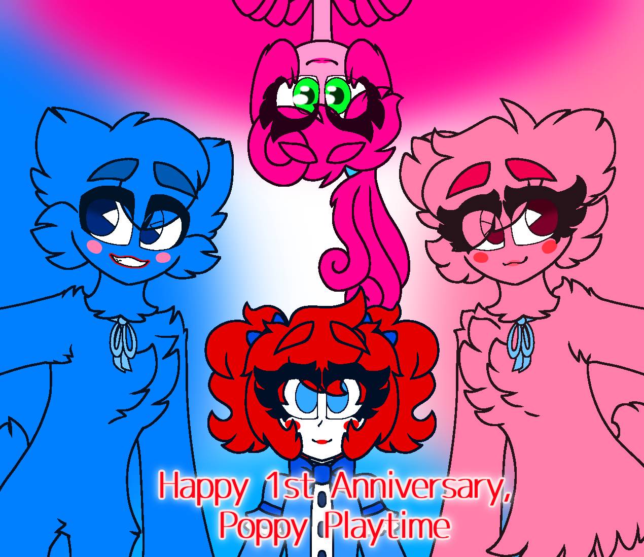 Kissy and maya meets opila bird - PPT x GFB OC by kittycatczafhaye on  DeviantArt