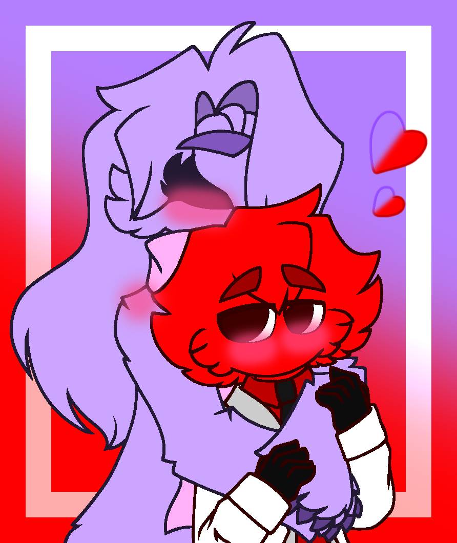 Red x lavender - rainbow friends OC by kittycatczafhaye on DeviantArt