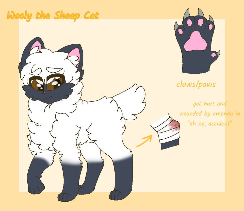 Wooly the Sheep Cat - ATA x WC AU by kittycatczafhaye on DeviantArt