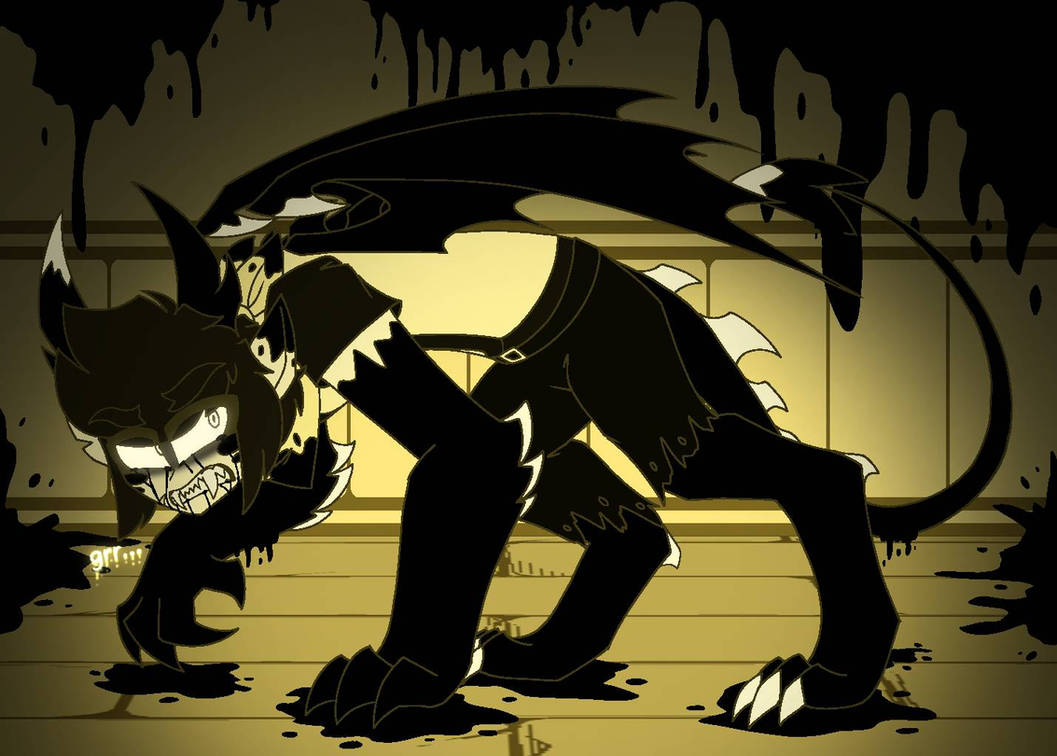 Ink demon bandit - SB x BATIM/BATDR AU (redraw) by kittycatczafhaye on ...