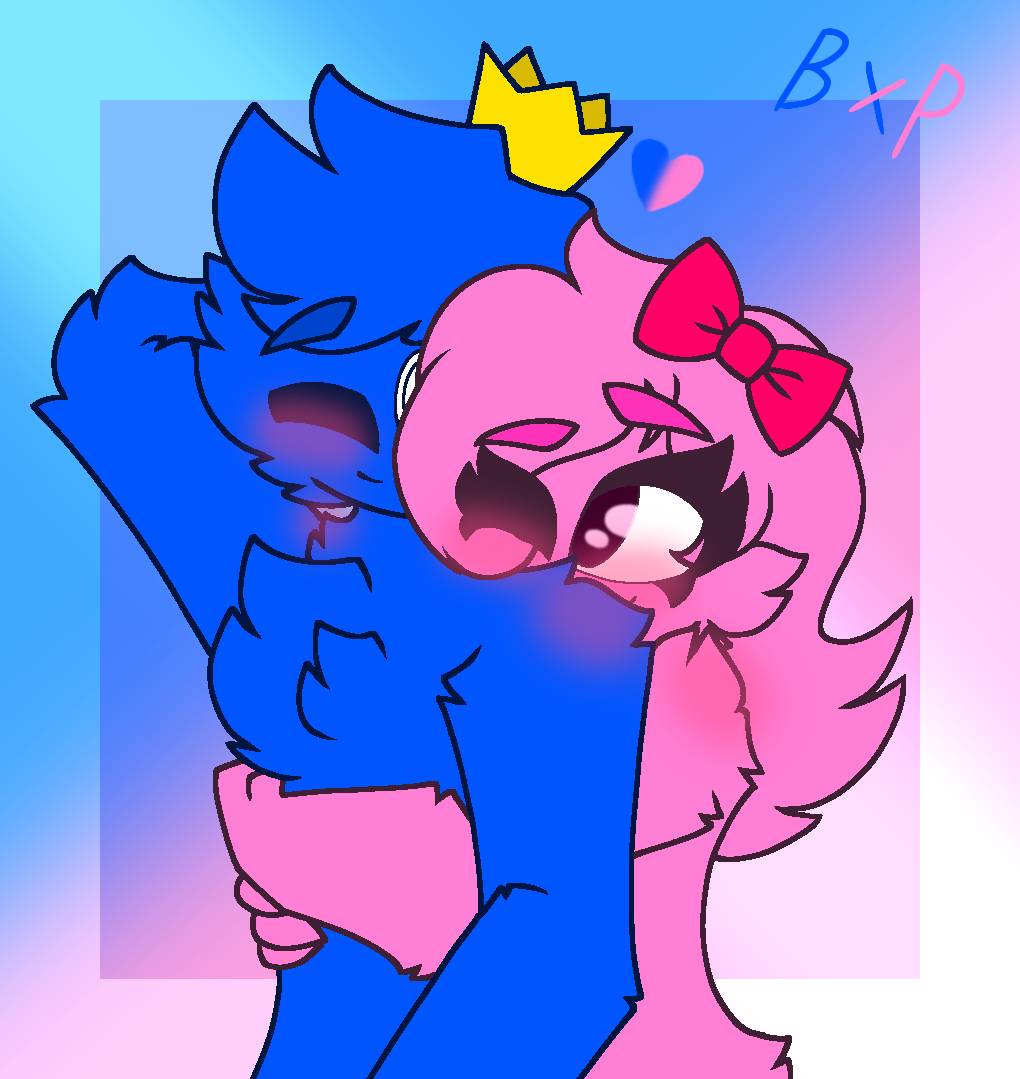 Blue and Pink's children // Rainbow Friends by EvushnaCat on DeviantArt