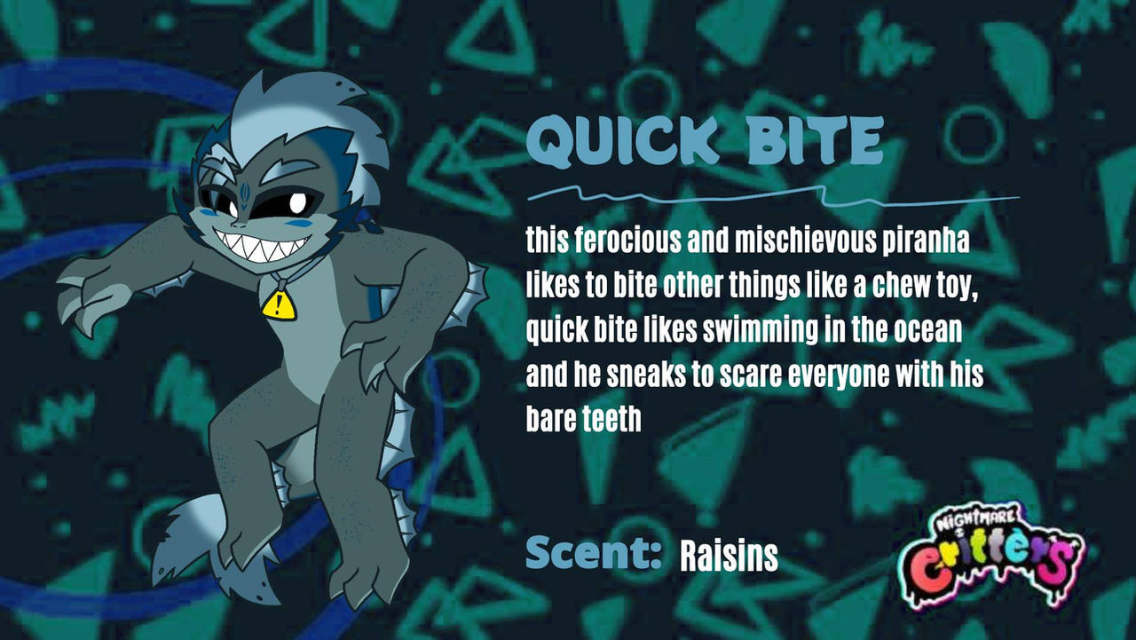 Quick Bite - PPT/nightmare critters OC by kittycatczafhaye on DeviantArt